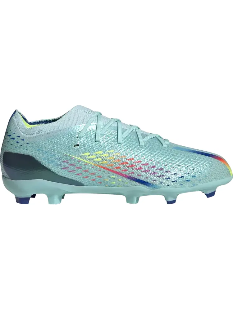 Бутсы Adidas X Speedportal.1 FG J 'Al Rihla Pack - Clear Aqua' — изображение 1 из 1, синий
