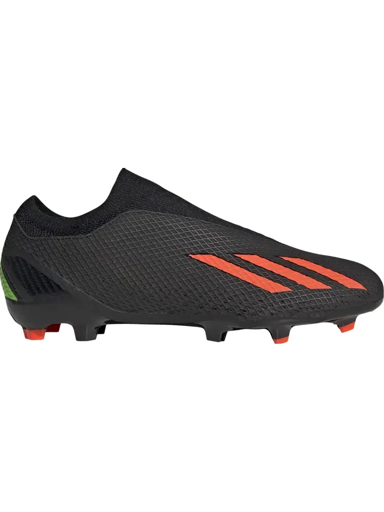 Бутсы Adidas X Speedportal.3 Laceless FG 'Black Solar Red' — изображение 1 из 1, черный