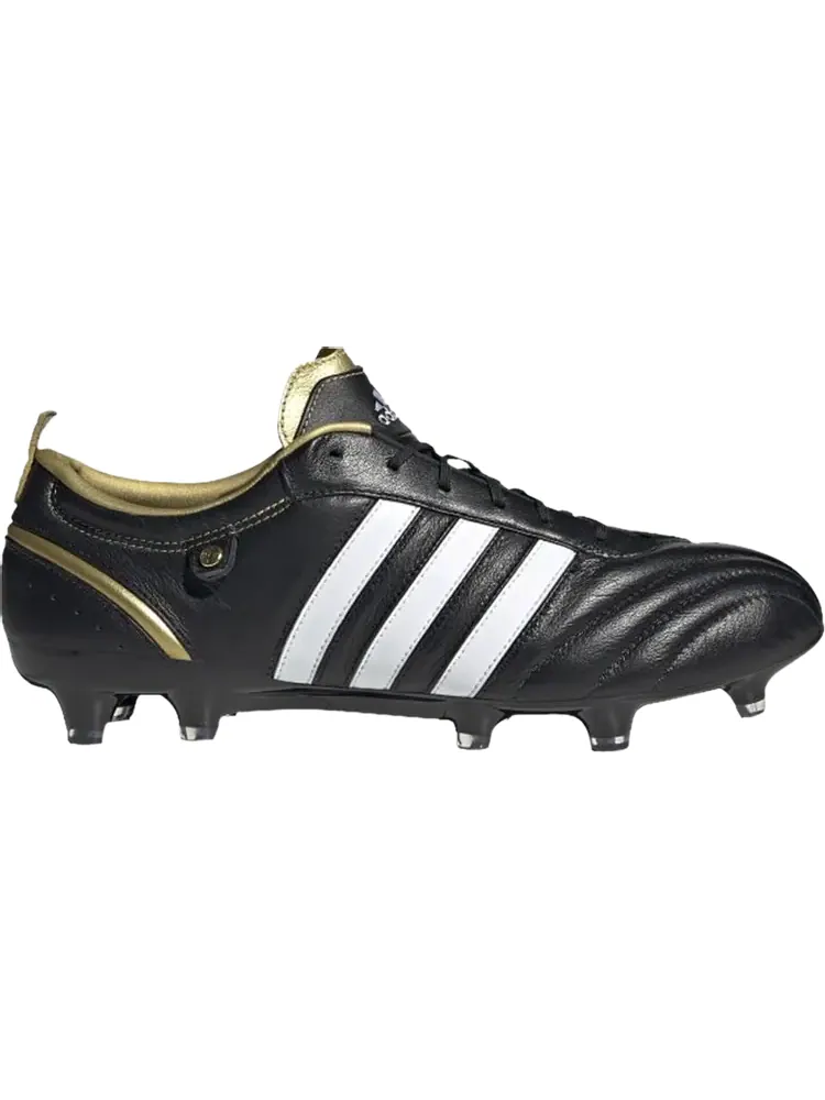 Бутсы Adidas Adipure FG 'Black Gold Metallic' — изображение 1 из 1, черный