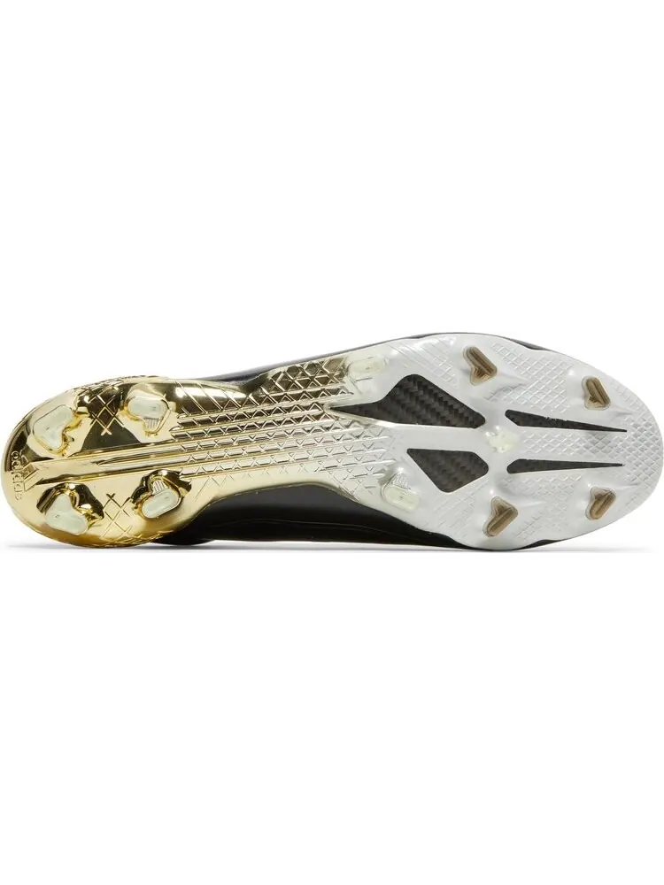 Бутсы Adidas Adizero F50 Ghosted FG 'Black Gold Metallic' — изображение 4 из 8, черный
