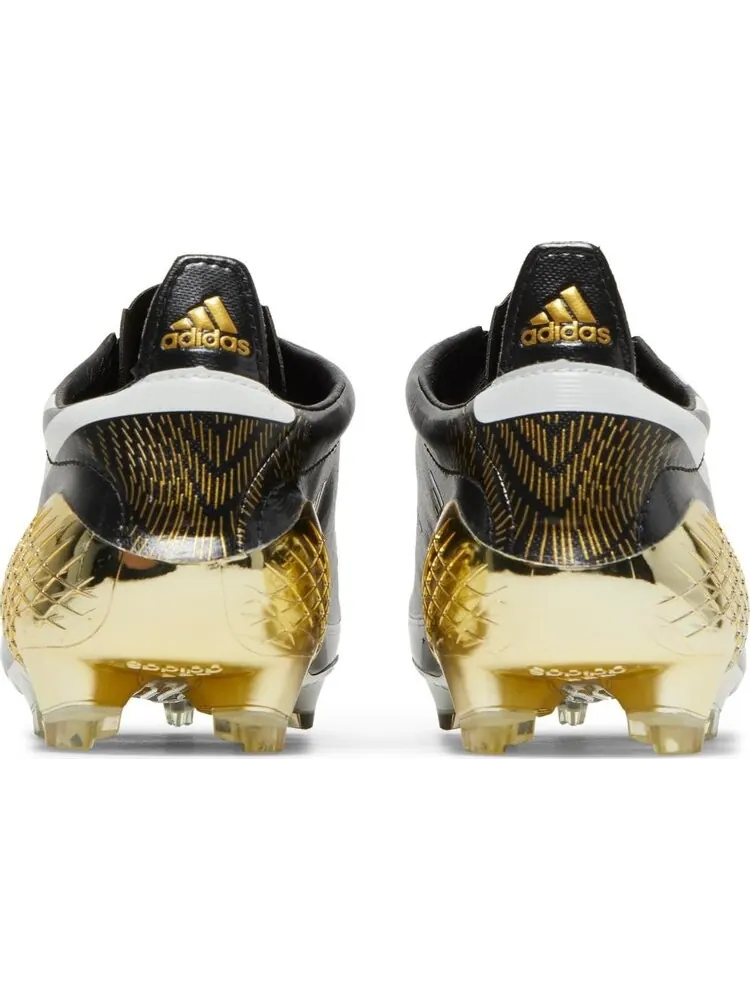 Бутсы Adidas Adizero F50 Ghosted FG 'Black Gold Metallic' — изображение 6 из 8, черный