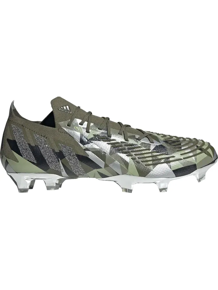 Бутсы Adidas Swarovski x Predator Edge.1 FG 'Focus Olive Crystal' — изображение 1 из 1, зеленый