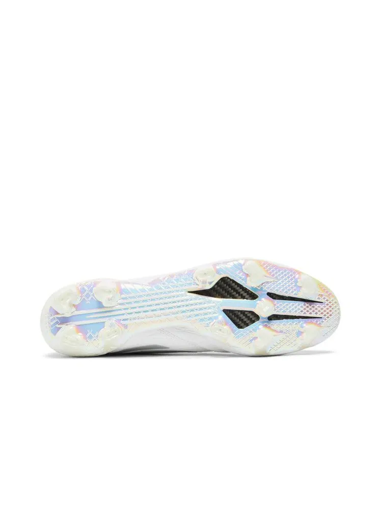 Бутсы adidas Adizero F50 4 Leather FG 'White Silver Metallic' — изображение 5 из 9