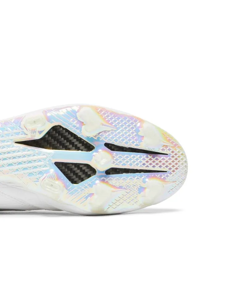Бутсы adidas Adizero F50 4 Leather FG 'White Silver Metallic' — изображение 6 из 9