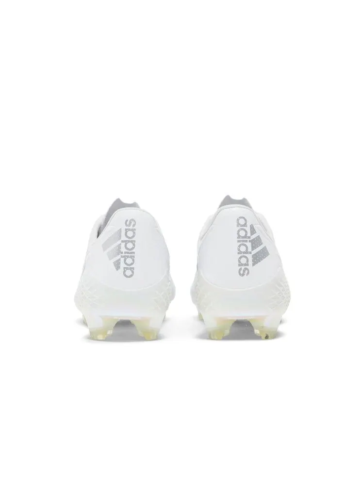 Бутсы adidas Adizero F50 4 Leather FG 'White Silver Metallic' — изображение 7 из 9