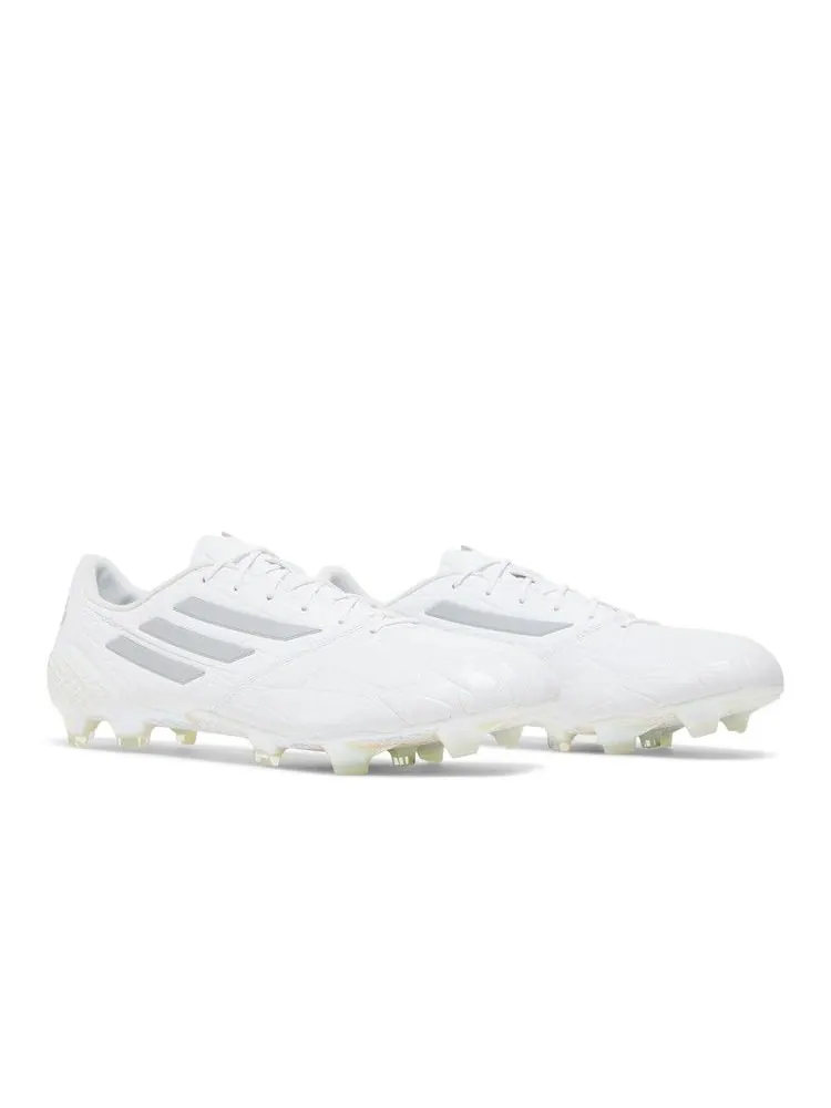 Бутсы adidas Adizero F50 4 Leather FG 'White Silver Metallic' — изображение 9 из 9