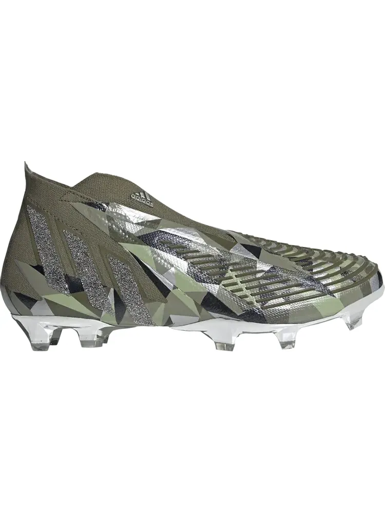 Бутсы Adidas Swarovski x Predator Edge+ FG 'Focus Olive Crystal' — изображение 1 из 1, зеленый