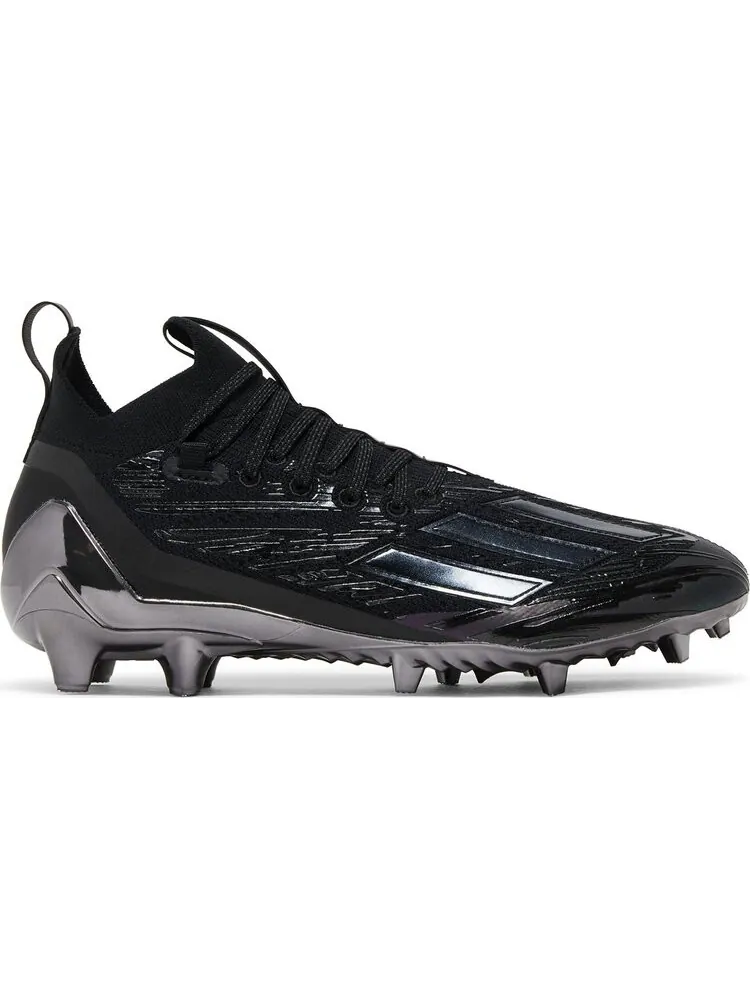 Бутсы Adidas Adizero Cleats Primeknit 'Black Night Metallic' — изображение 1 из 8, черный