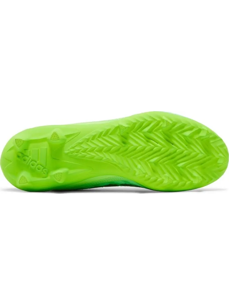 Бутсы Adidas Adizero Cleats 'Team Solar Green Silver Metallic' — изображение 4 из 8, зеленый