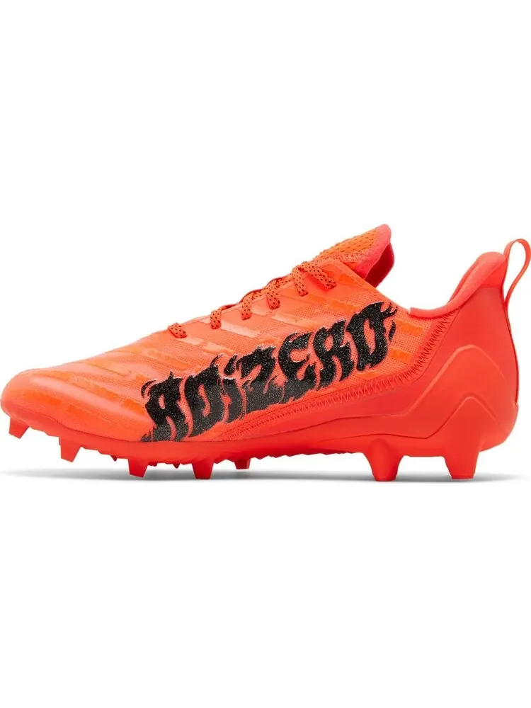 Бутсы Adidas Adizero Cleats 'Solar Red Silver Metallic' — изображение 3 из 8, красный