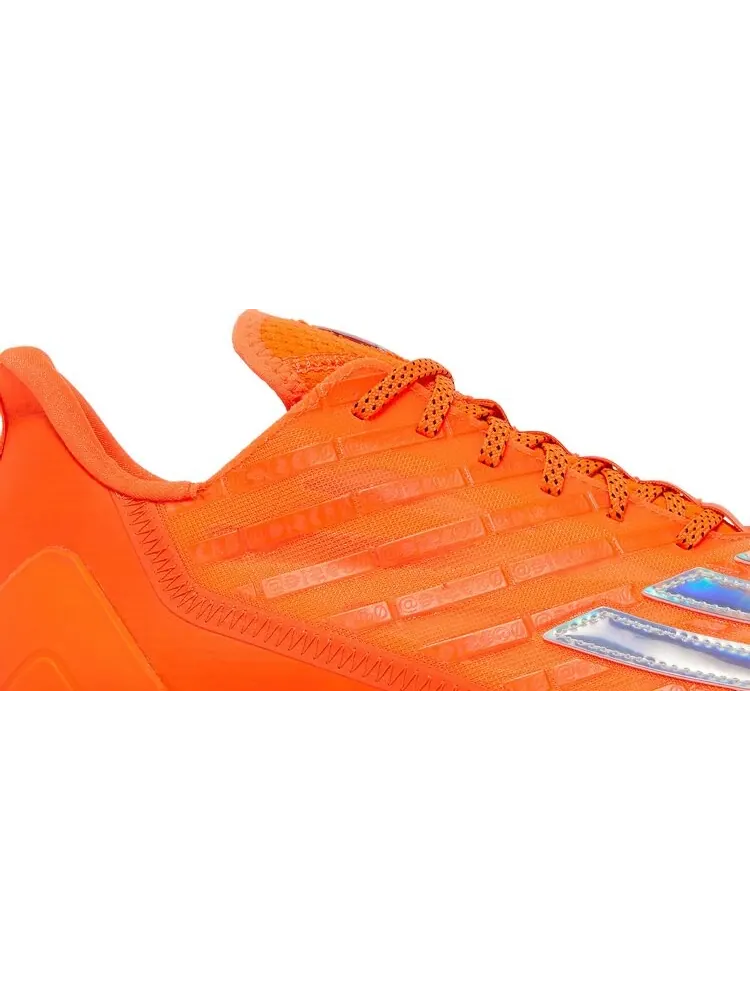 Бутсы Adidas Adizero Cleats 'Team Solar Orange Silver Metallic' — изображение 2 из 8, оранжевый
