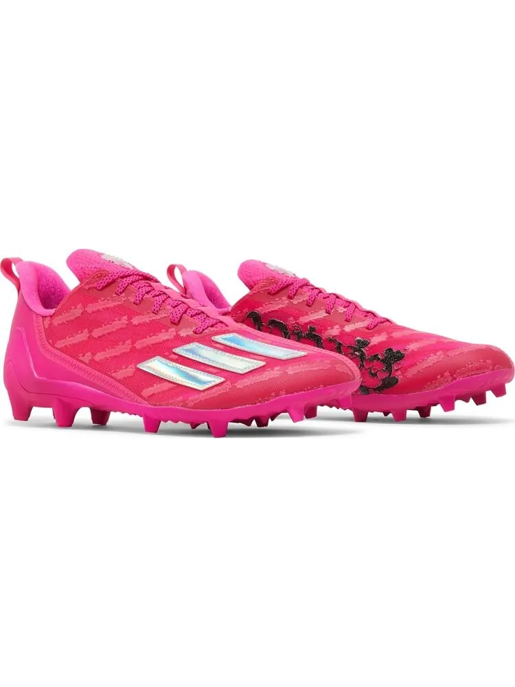 Бутсы Adidas Adizero Cleats 'Team Shock Pink' — изображение 8 из 8, розовый