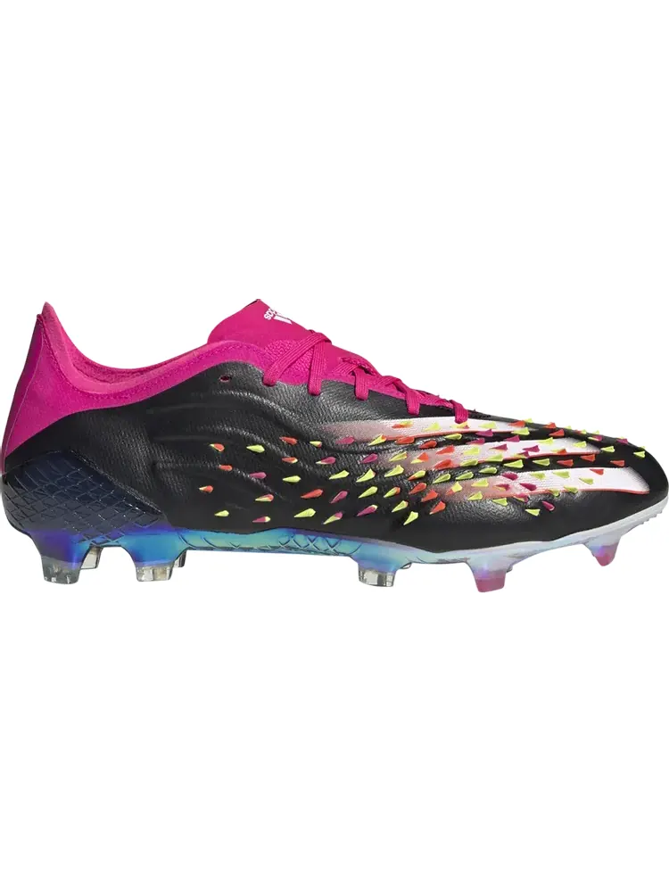 Бутсы Adidas PREDCOPX FG 'Demonskin - Core Black Pink' — изображение 1 из 1, черный
