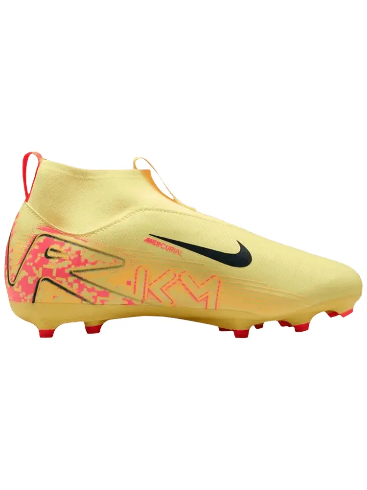 Бутсы Kylian Mbappé x Nike Zoom Mercurial Superfly 10 Academy FG MG GS — изображение 1 из 1, оранжевый
