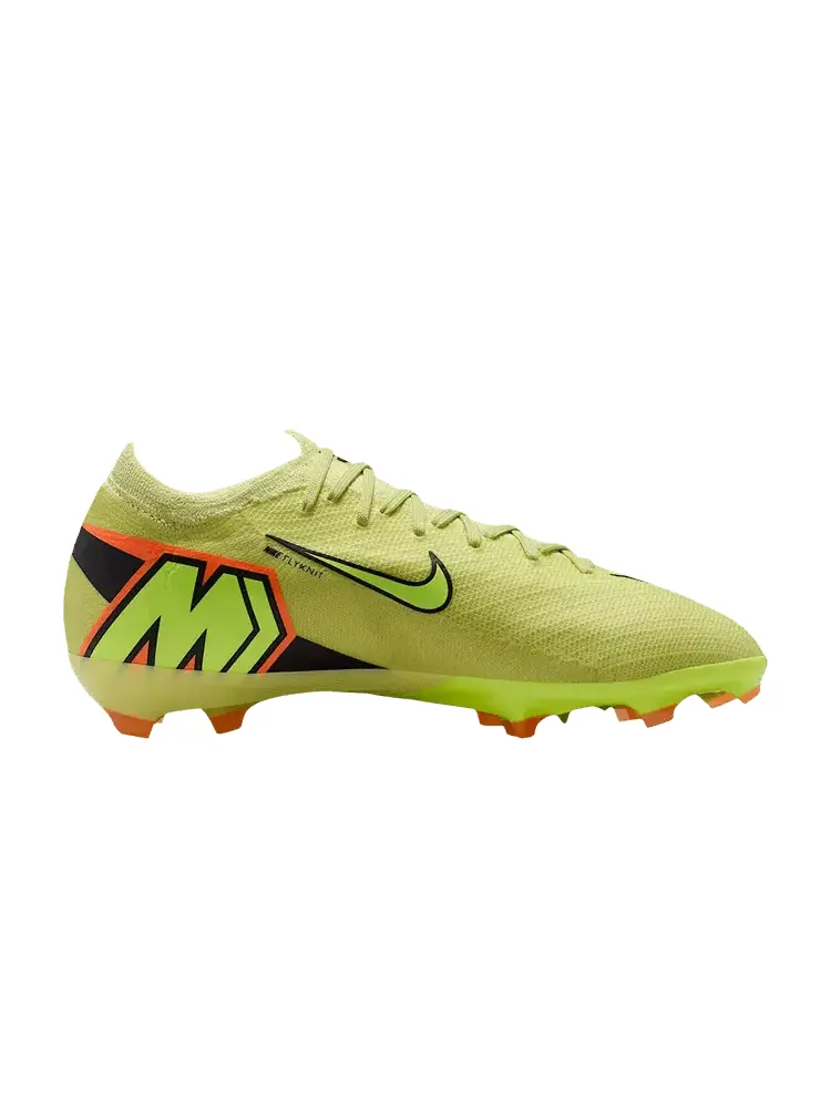 Бутсы Nike Zoom Mercurial Vapor 16 Pro FG GS 'Limelight Hyper Crimson' — изображение 1 из 1, желтый