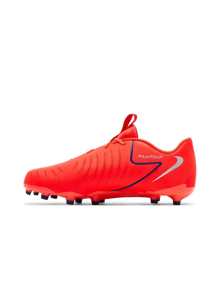 Бутсы Nike Erling Haaland x Phantom GX 2 FG GS 'Bright Crimson' — изображение 4 из 9, яркий/белый