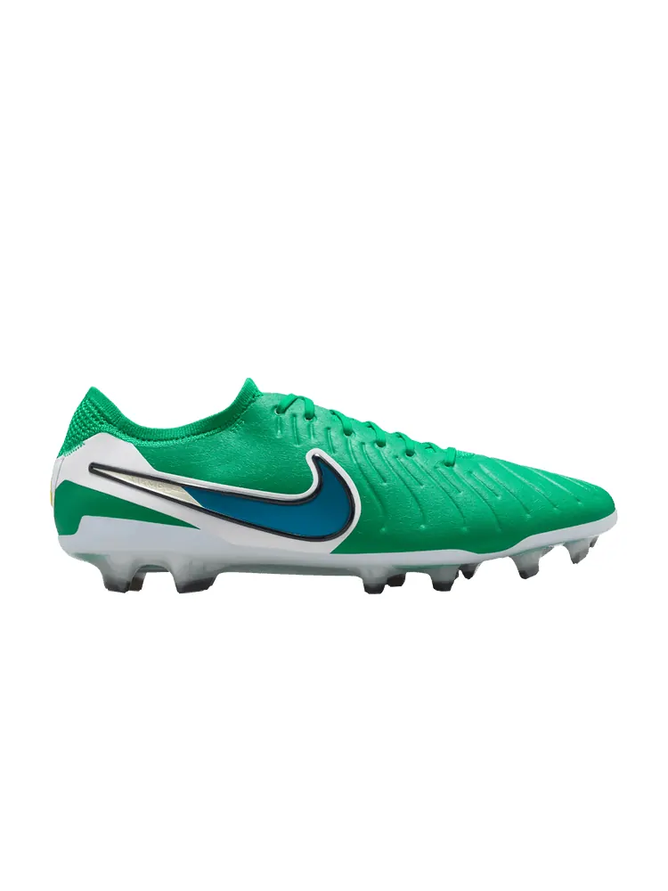 Бутсы Nike Tiempo Legend 10 Elite FG 'Stadium Green' — изображение 1 из 1, зеленый/темный