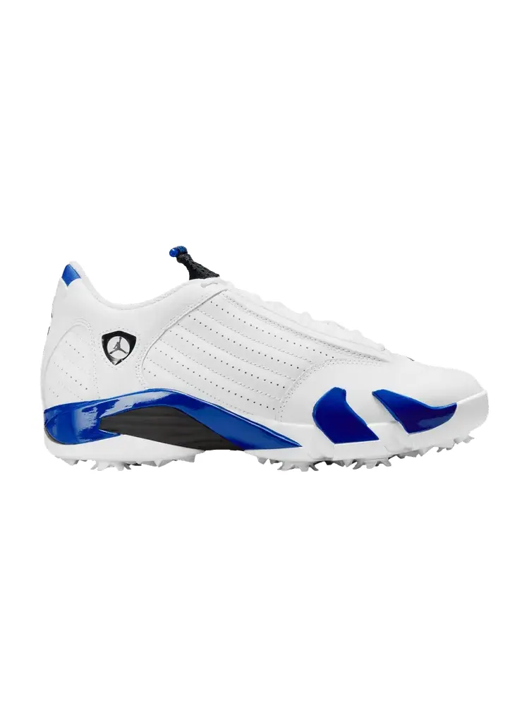 Бутсы Air Jordan Air Jordan 14 Retro Golf 'Hyper Royal' — изображение 1 из 1, белый/черный