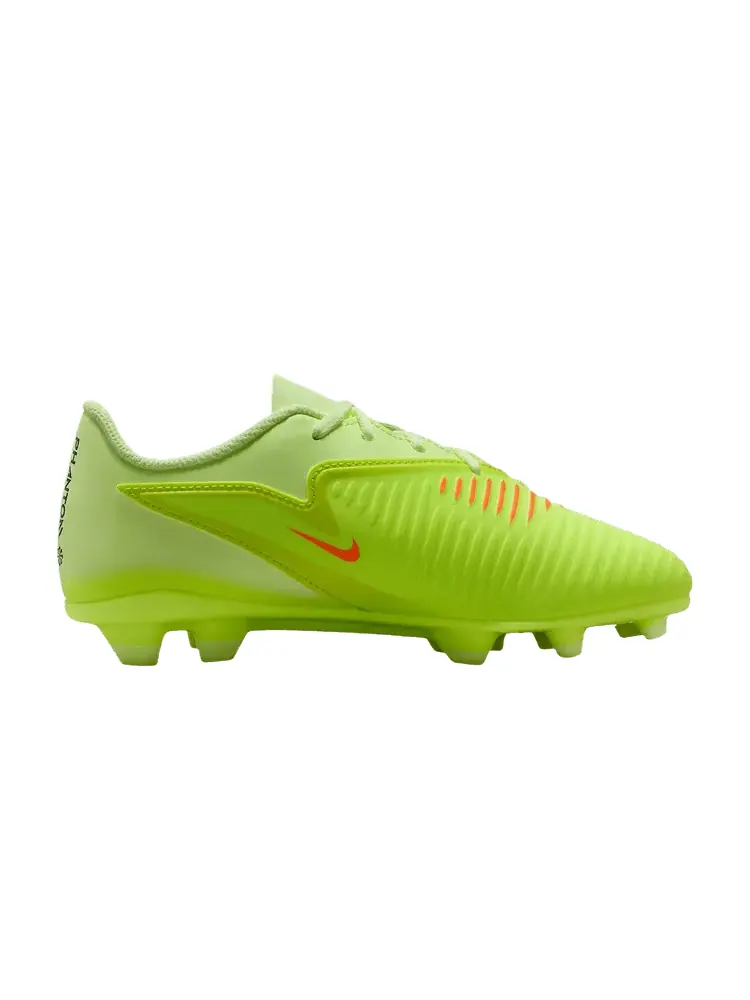 Бутсы Nike Phantom 6 Low Club MG GS 'Hyper Crimson Limelight' — изображение 1 из 1, зеленый