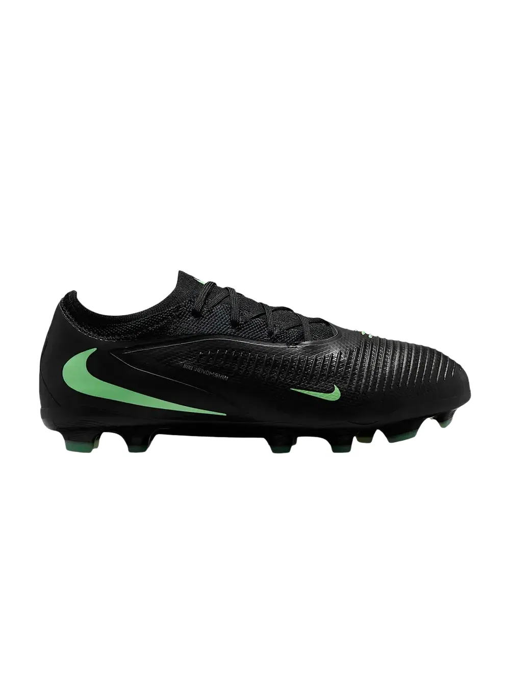 Бутсы Nike Jr. Phantom 6 Low Pro MG GS — изображение 1 из 1, черный/черный/зеленый