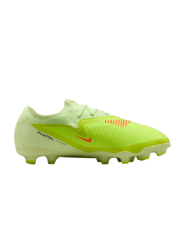 Бутсы Nike Phantom 6 Low Pro MG GS 'Hyper Crimson Limelight' — изображение 1 из 1, желтый