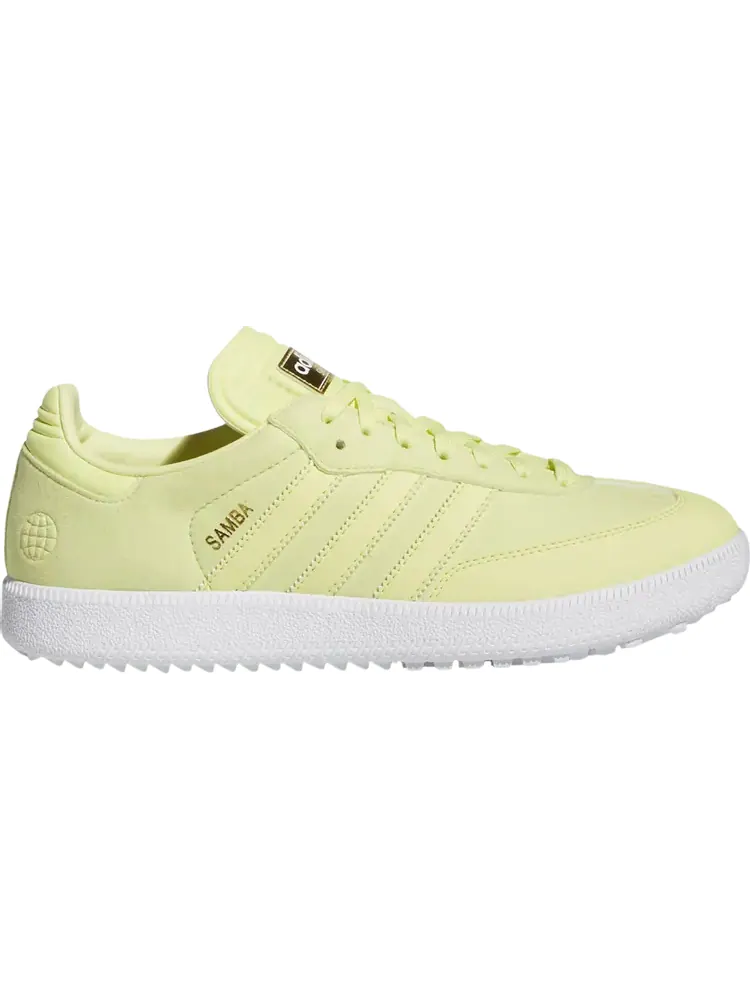 Бутсы Adidas Samba Spikeless Golf SE 'Pulse Yellow' — изображение 1 из 1, желтый