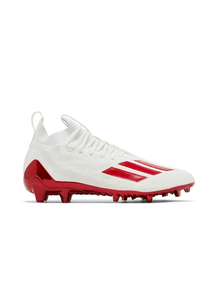 Бутсы adidas Adizero Primeknit Cleats 'White Team Power Red' — изображение 2 из 9, белый/красный/белый