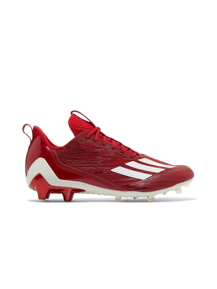 Бутсы adidas Adizero Cleat 'Team Power Red' — изображение 2 из 9, красный/белый
