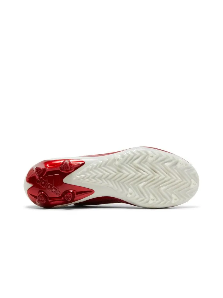 Бутсы adidas Adizero Cleat 'Team Power Red' — изображение 5 из 9, красный/белый