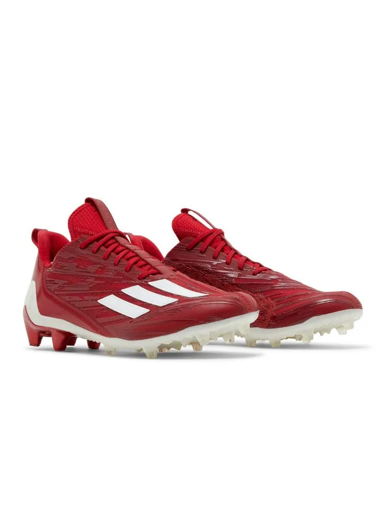 Бутсы adidas Adizero Cleat 'Team Power Red' — изображение 9 из 9, красный/белый