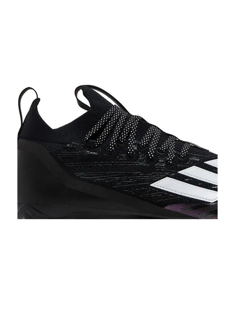 Бутсы adidas Adizero Primeknit RFS Cleat 'Black Purple' — изображение 3 из 9, черный