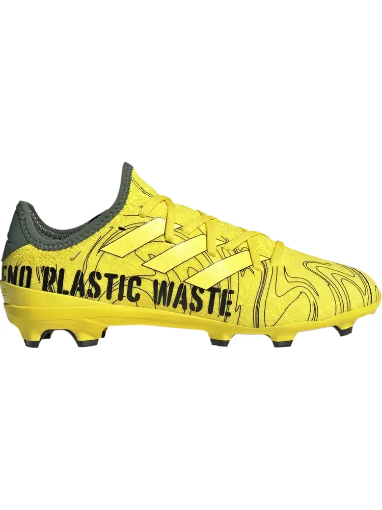 Бутсы Adidas Gamemode Knit FG J 'End Plastic Waste' — изображение 1 из 1, желтый