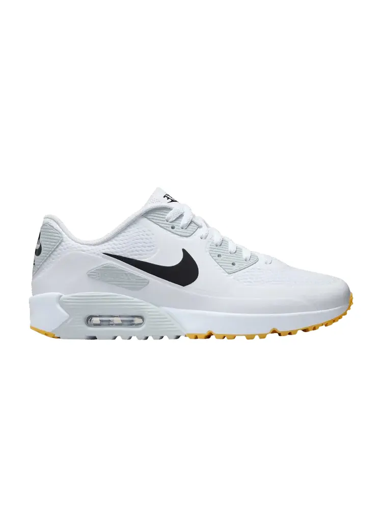 Бутсы Nike Air Max 90 Golf 'White Black Gum' — изображение 1 из 1, белый/черный
