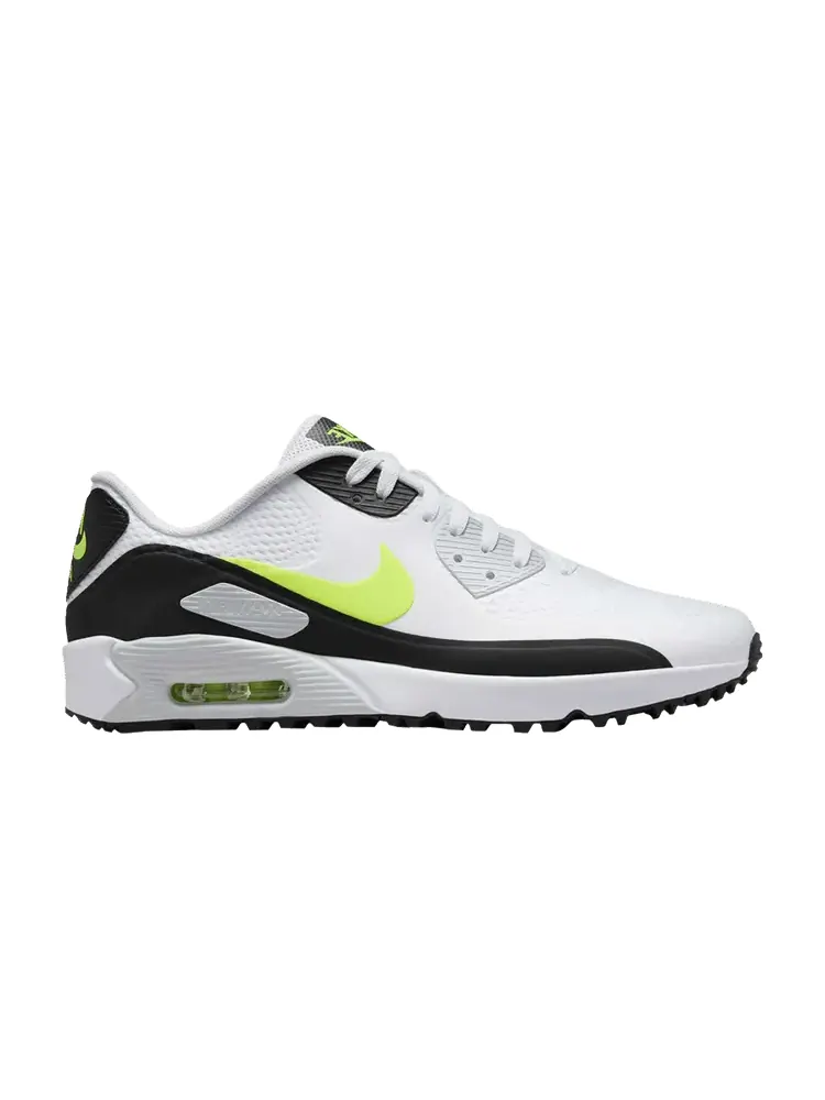 Бутсы Nike Air Max 90 Golf 'White Hot Lime' — изображение 1 из 1, белый