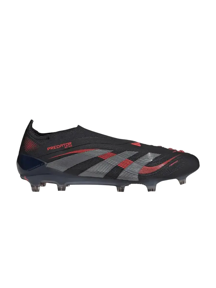 Бутсы adidas Predator Elite Laceless FG 'Stealth Victory Pack' — изображение 1 из 1, черный/серый/красный