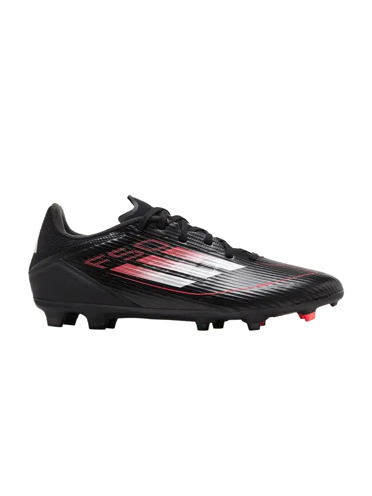 Бутсы adidas Adizero F50 League FG MG 'Stealth Victory Pack' — изображение 1 из 9, черный/металлик/красный