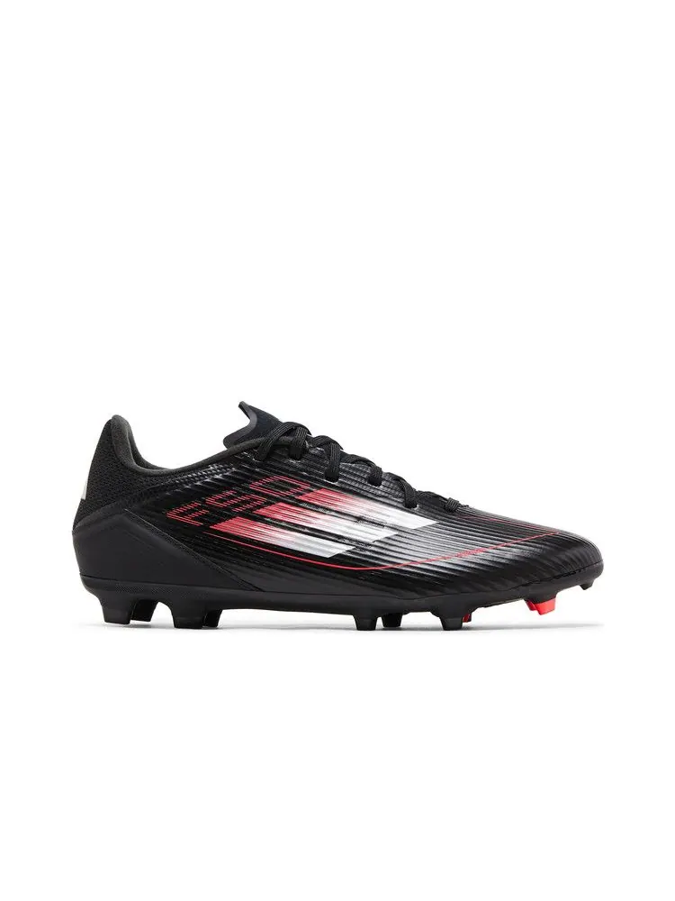 Бутсы adidas Adizero F50 League FG MG 'Stealth Victory Pack' — изображение 2 из 9, черный/металлик/красный