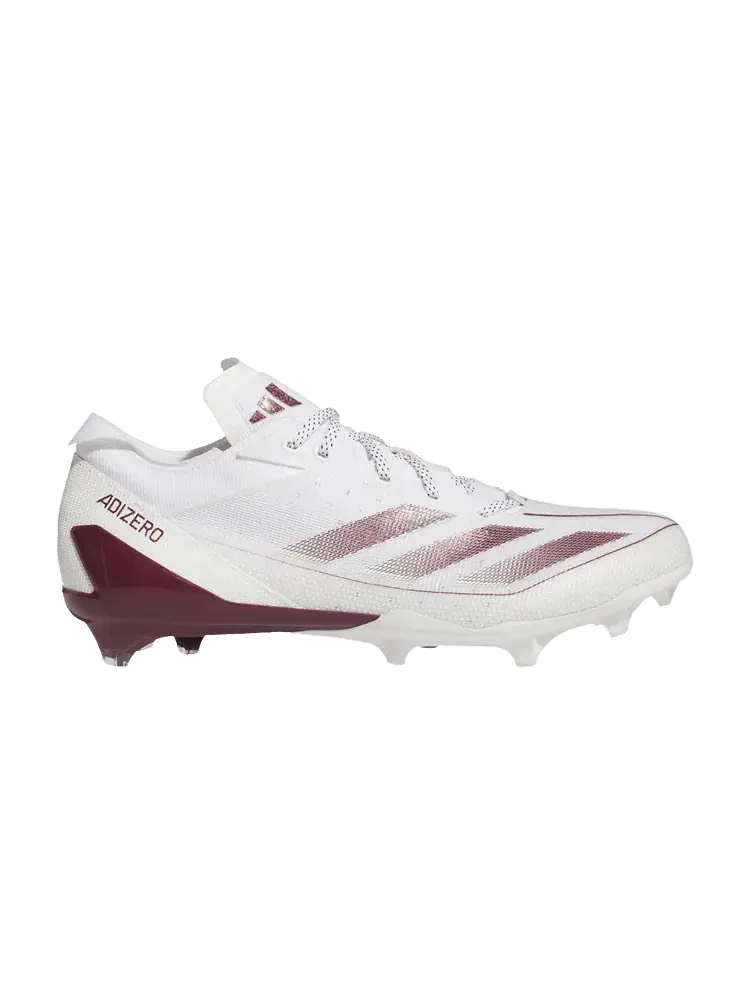 Бутсы adidas Adizero Electric 'White Team Maroon' — изображение 1 из 1, белый//белый