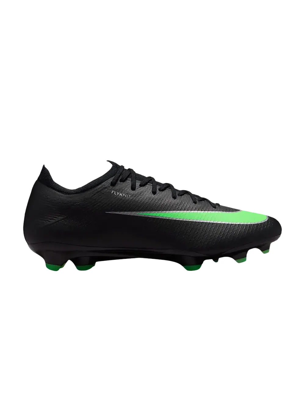 Футбольные бутсы Nike Mercurial Vapor 17 Pro FG — изображение 1 из 1, черный/черный/зеленый