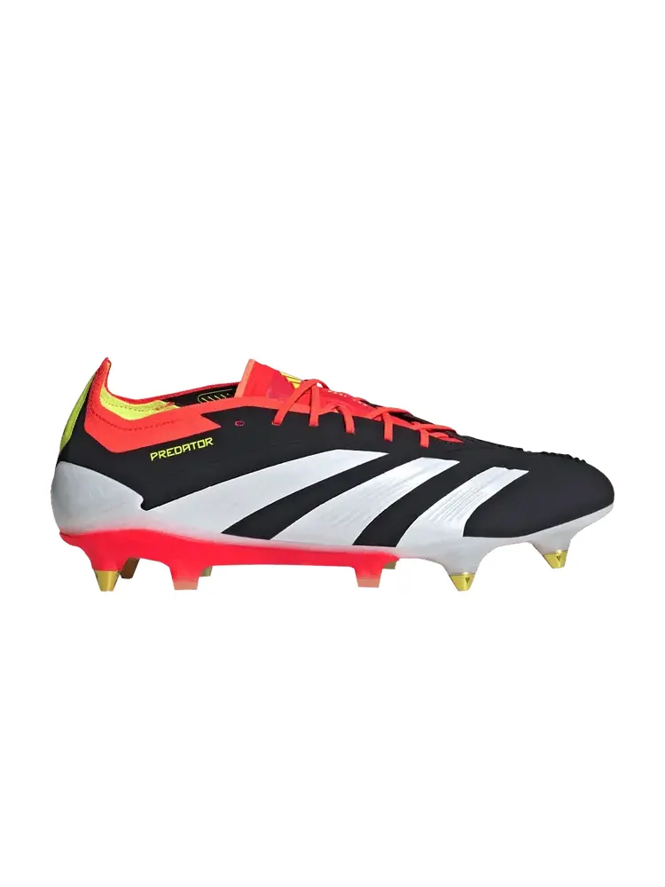 Бутсы adidas Predator Elite SG 'Solar Energy Pack' — изображение 1 из 1, черный/белый/красный