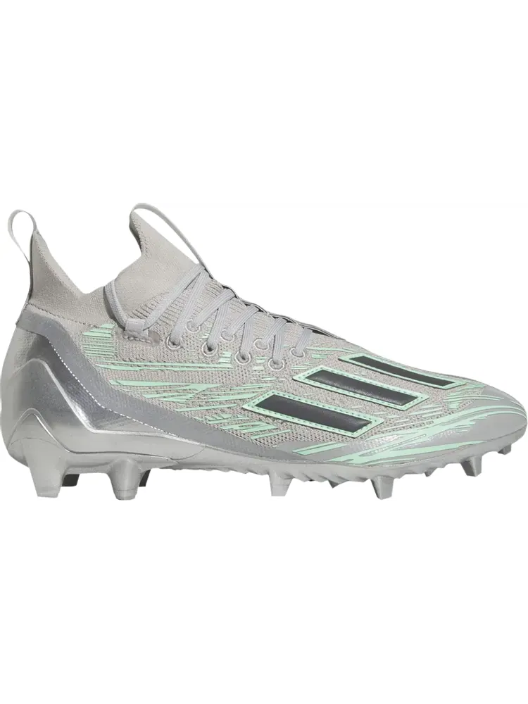 Бутсы Adidas Adizero Primeknit Flash Cleats 'Grey Mint' — изображение 1 из 1, серый