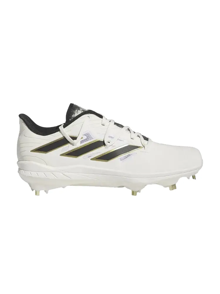 Бутсы adidas Adizero Afterburner 9 'White Black Gold Metallic' — изображение 1 из 1