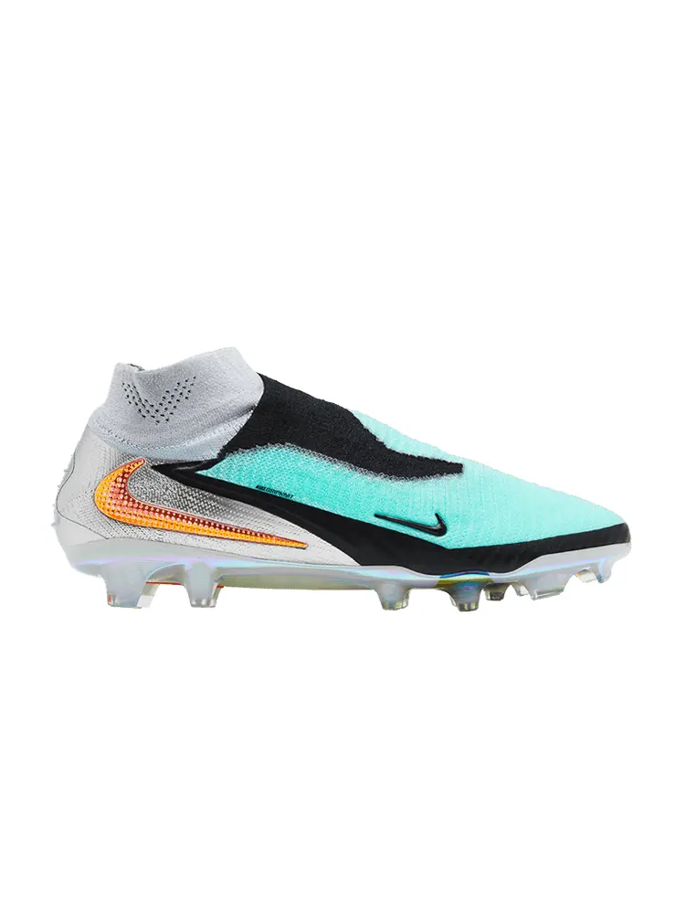 Бутсы Nike Phantom 6 High Elite FG 'Chrome Black' — изображение 1 из 9, черный