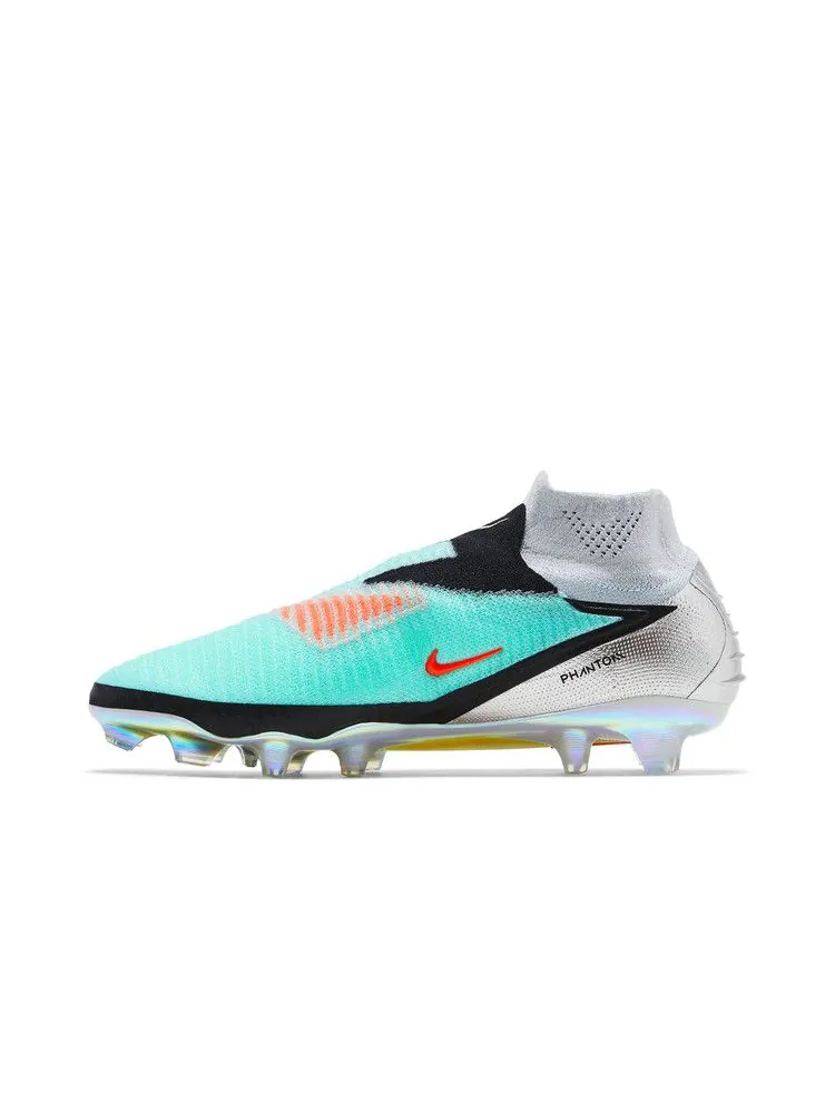 Бутсы Nike Phantom 6 High Elite FG 'Chrome Black' — изображение 4 из 9, черный