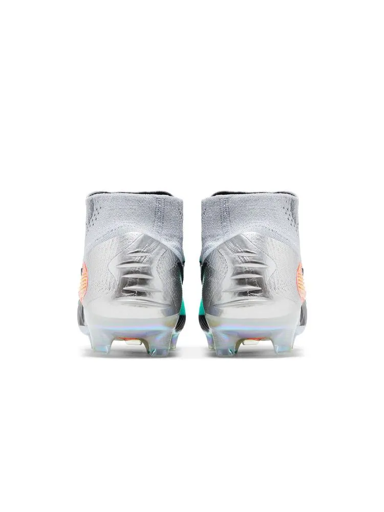 Бутсы Nike Phantom 6 High Elite FG 'Chrome Black' — изображение 7 из 9, черный