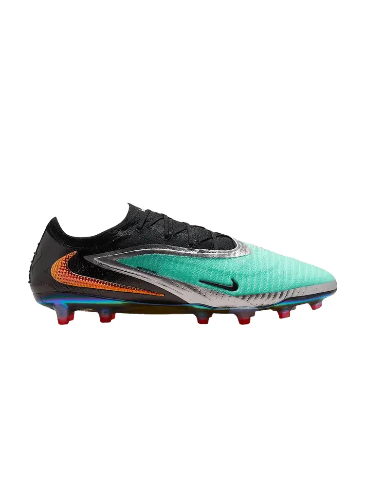 Бутсы Nike Phantom 6 Low Elite AG 'Chrome Black' — изображение 1 из 1, черный