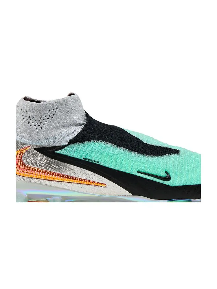 Бутсы Nike Phantom 6 High Elite AG 'Chrome Black' — изображение 3 из 9, черный