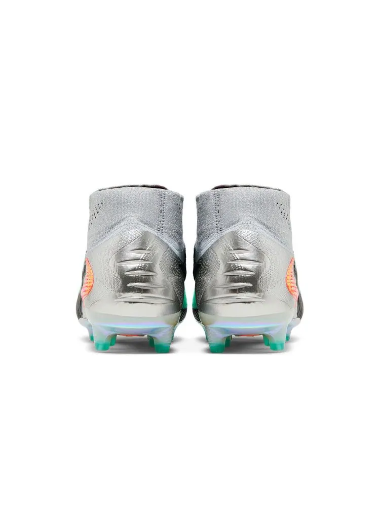 Бутсы Nike Phantom 6 High Elite AG 'Chrome Black' — изображение 7 из 9, черный