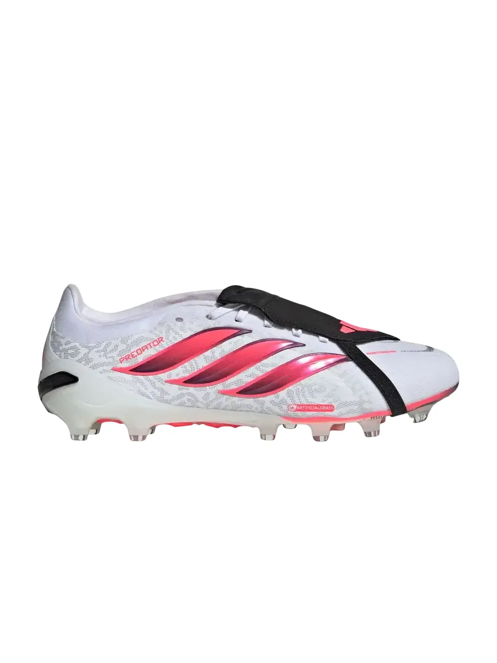 Бутсы Adidas Predator Pro Fold-Over Tongue AG — изображение 1 из 1, белый//черный