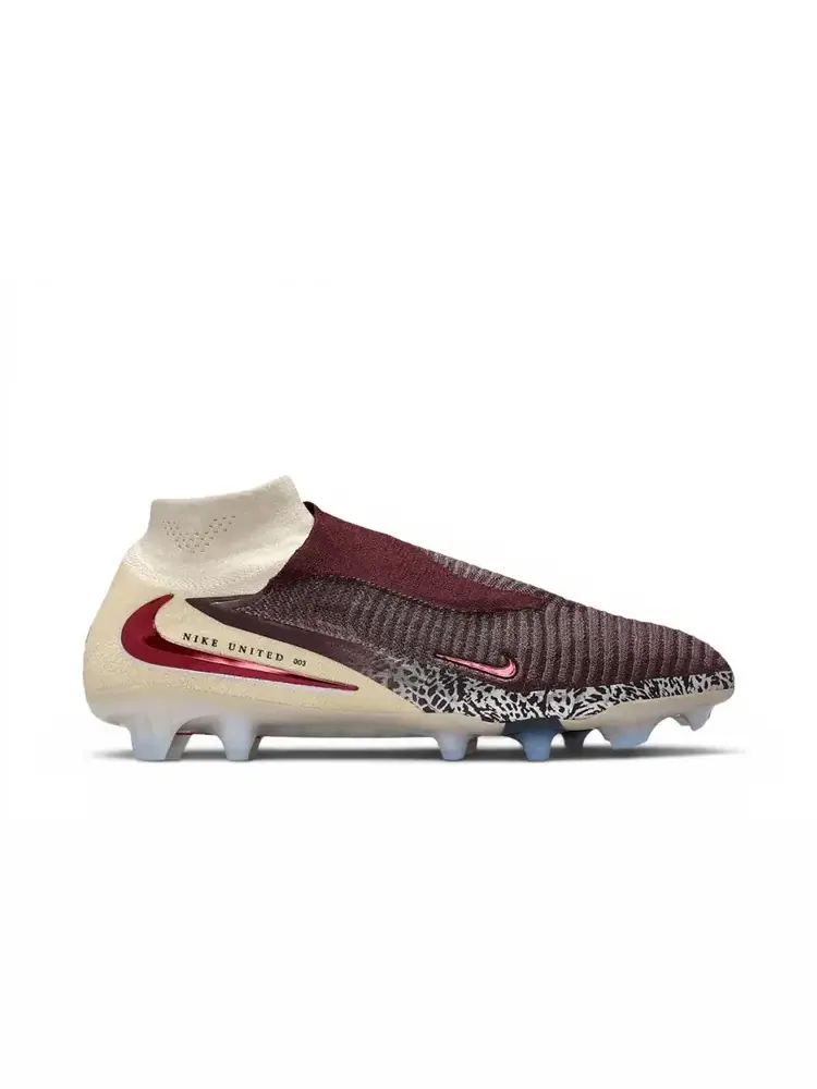 Бутсы Nike United Phantom 6 High Elite FG — изображение 1 из 1, бордовый красный